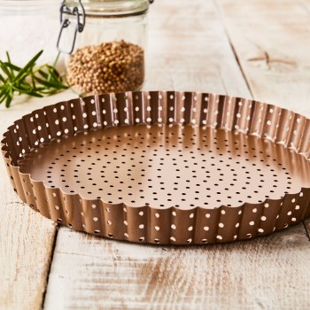 forma do tarty 20 cm, forma do tarty perforowane dno, forma do tarty perforowana, forma do tarty wyjmowane dno, forma do tarty Birkmann, forma laib & seele, forma do kruchego ciasta, 